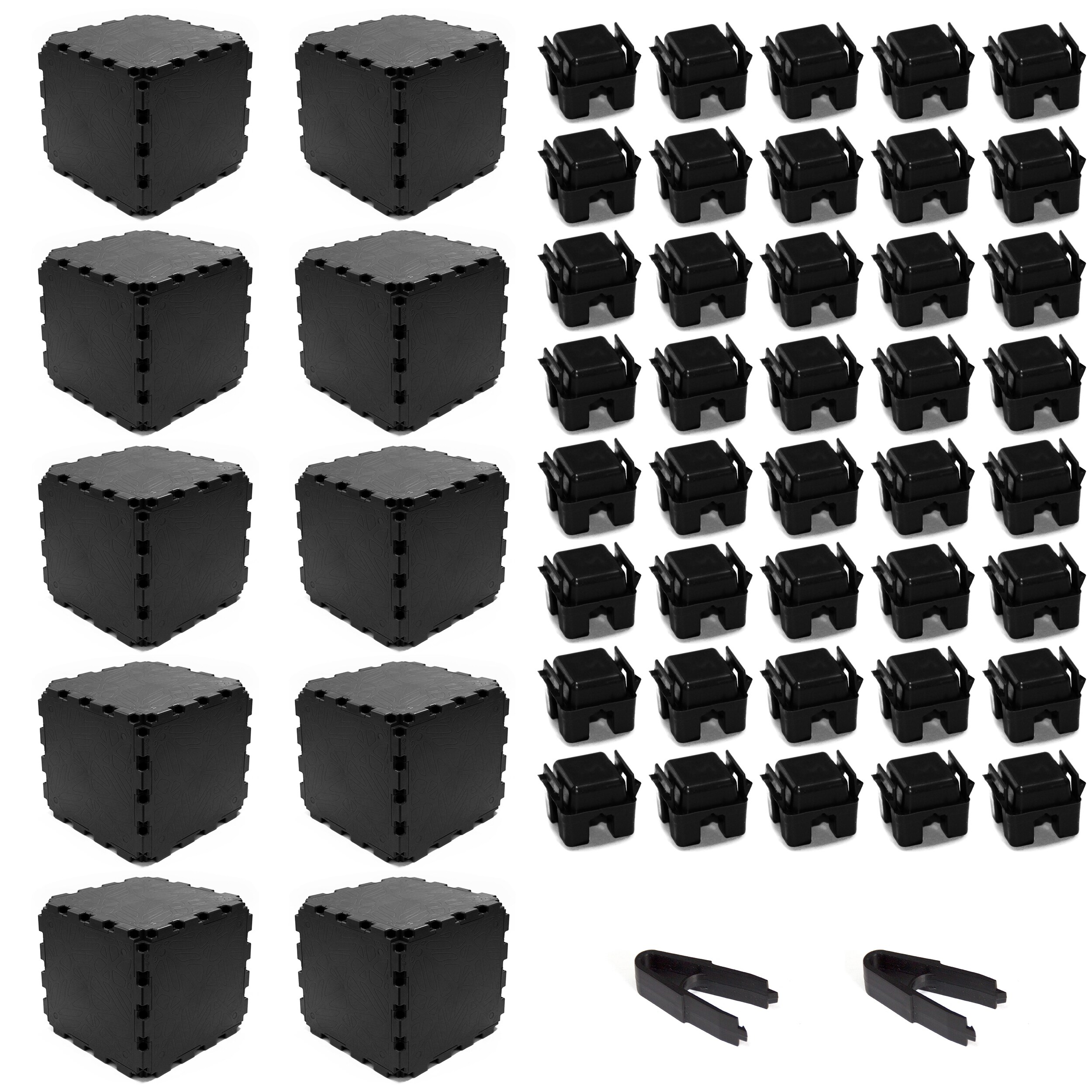 CUBE BOT 10個セット Zen Modular Cube – 10-Cube Set | Solid Structural Blocks for